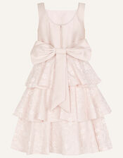 Zinnia Tiered Ruffle Dress, Pink (PINK), large