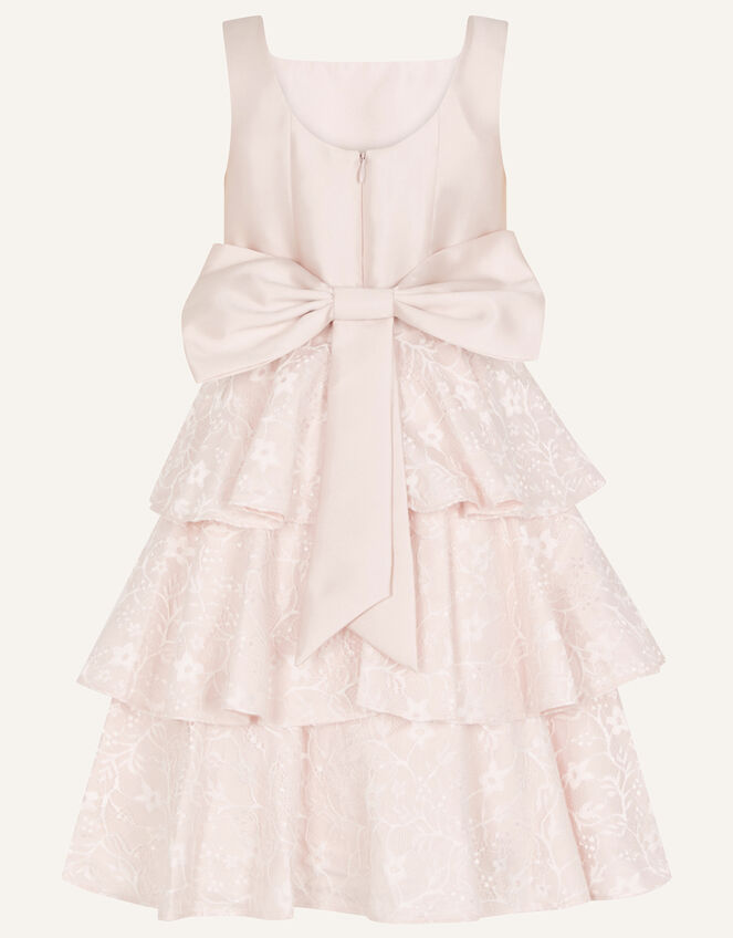 Zinnia Tiered Ruffle Dress, Pink (PINK), large
