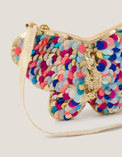 Sequin Butterfly Bag, , large