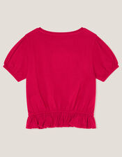 You Are My Sunshine Frill T-Shirt, Red (RED), large