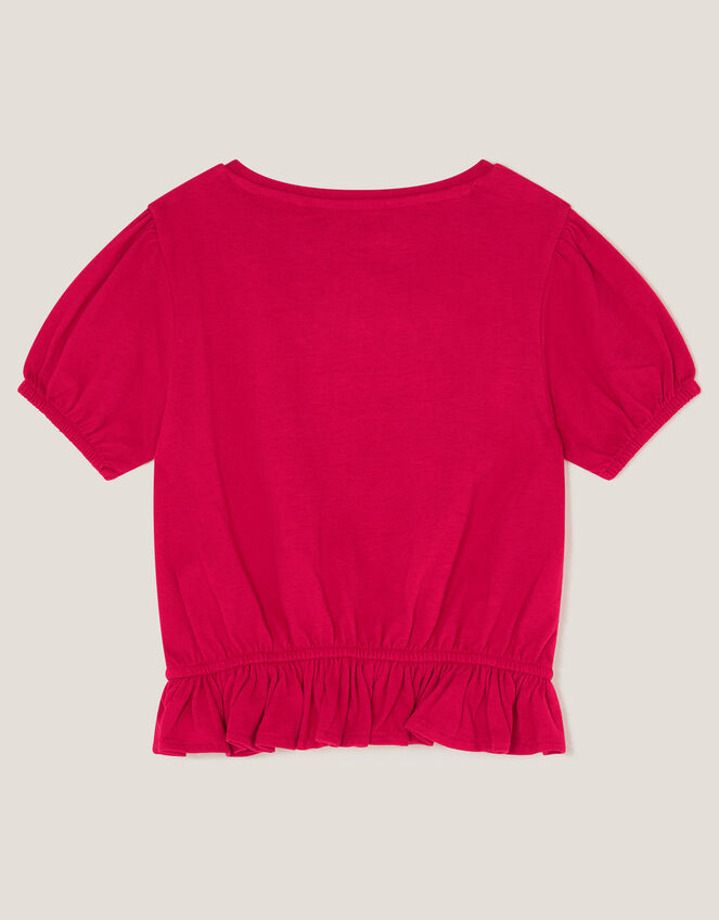 You Are My Sunshine Frill T-Shirt, Red (RED), large