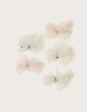 Ballet Bow Hair Clips 5 Pack, , large