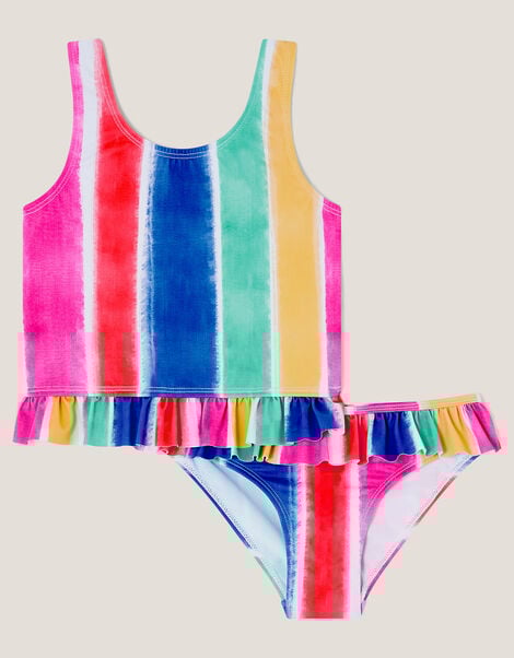 Stripe Fill Tankini Set, Multi (MULTI), large