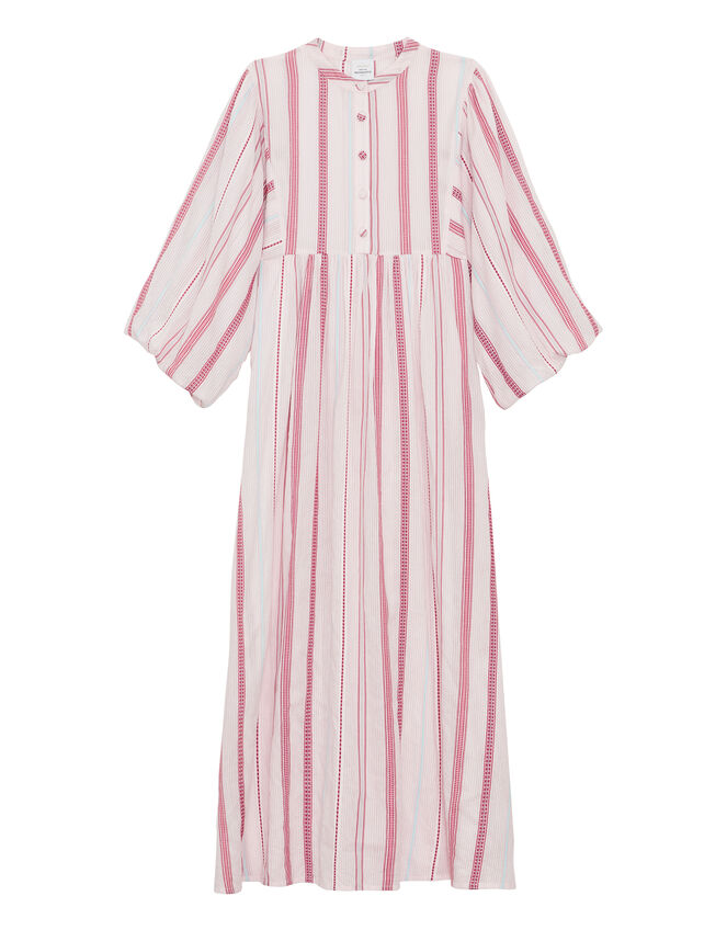 Petite Mendigote Rigo Stripe Tunic Dress, Purple (PURPLE), large