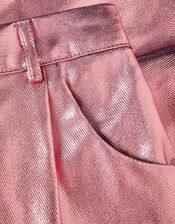 Nadine Metallic Skirt, Gold (ROSE GOLD), large