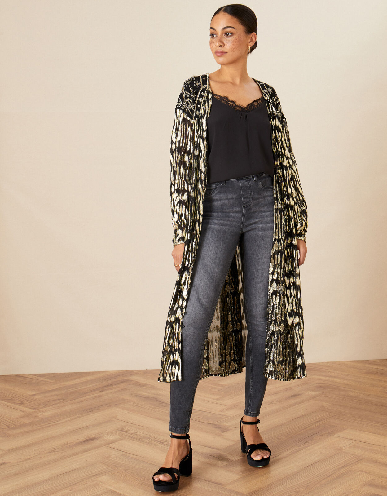 Monsoon kimono jacket hotsell