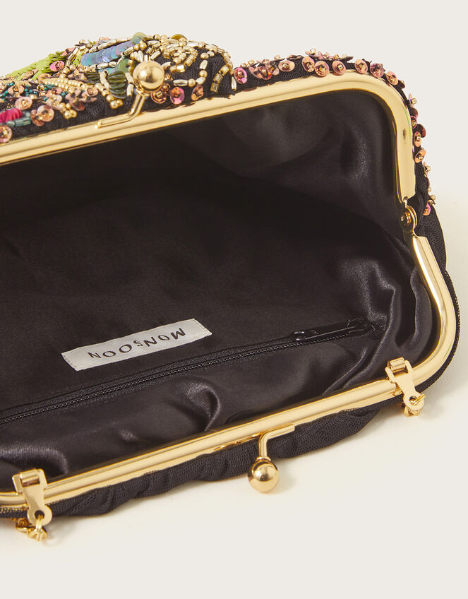 Sequin Pouch Bag, , large