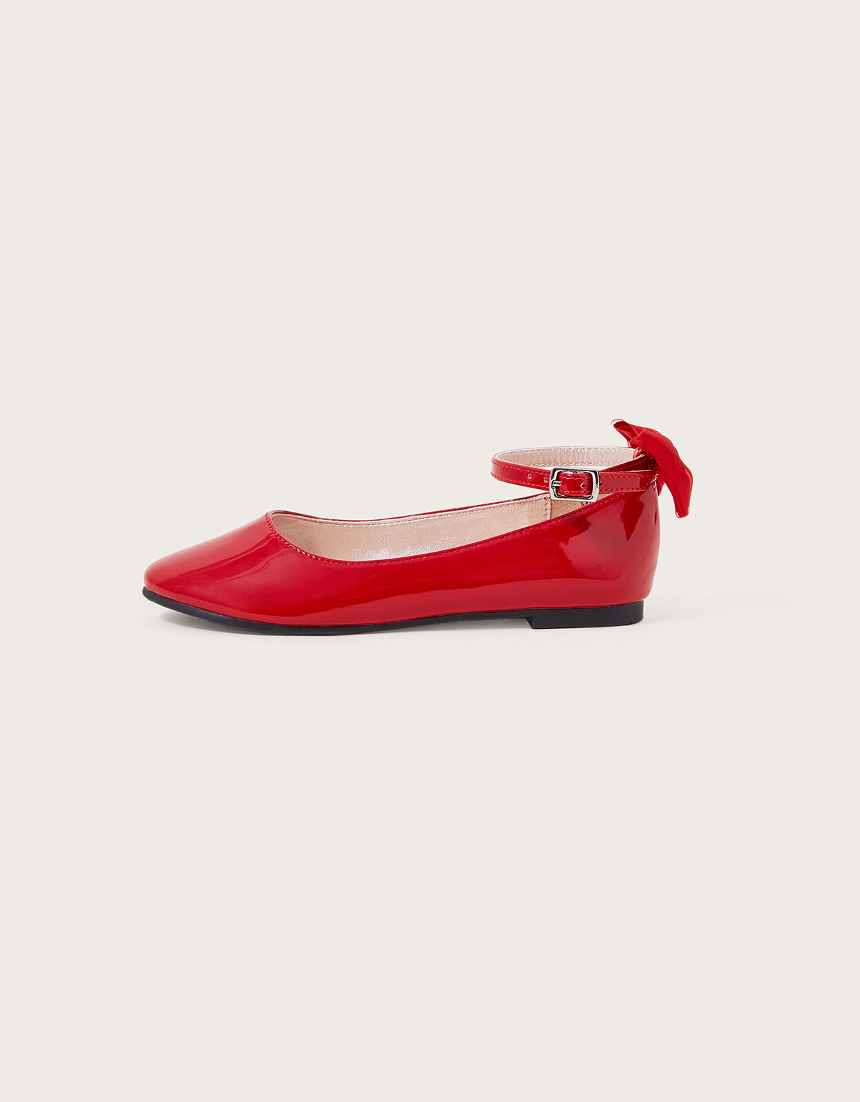 Red patent flats cheap