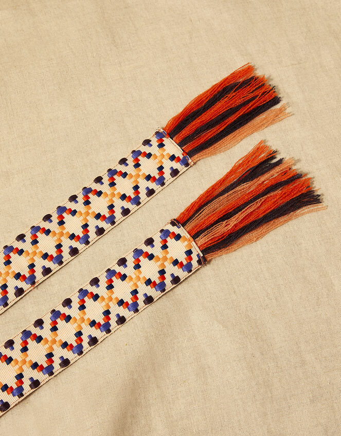 Fabric Tape Fringe Trim Belt , , large
