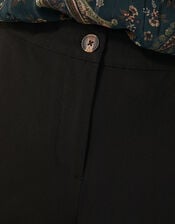Blake Crop Flare Pants, Black (BLACK), large