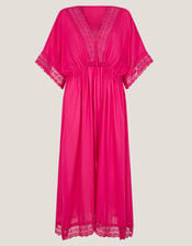 Cali Crochet Cover Up, Pink (PINK), large