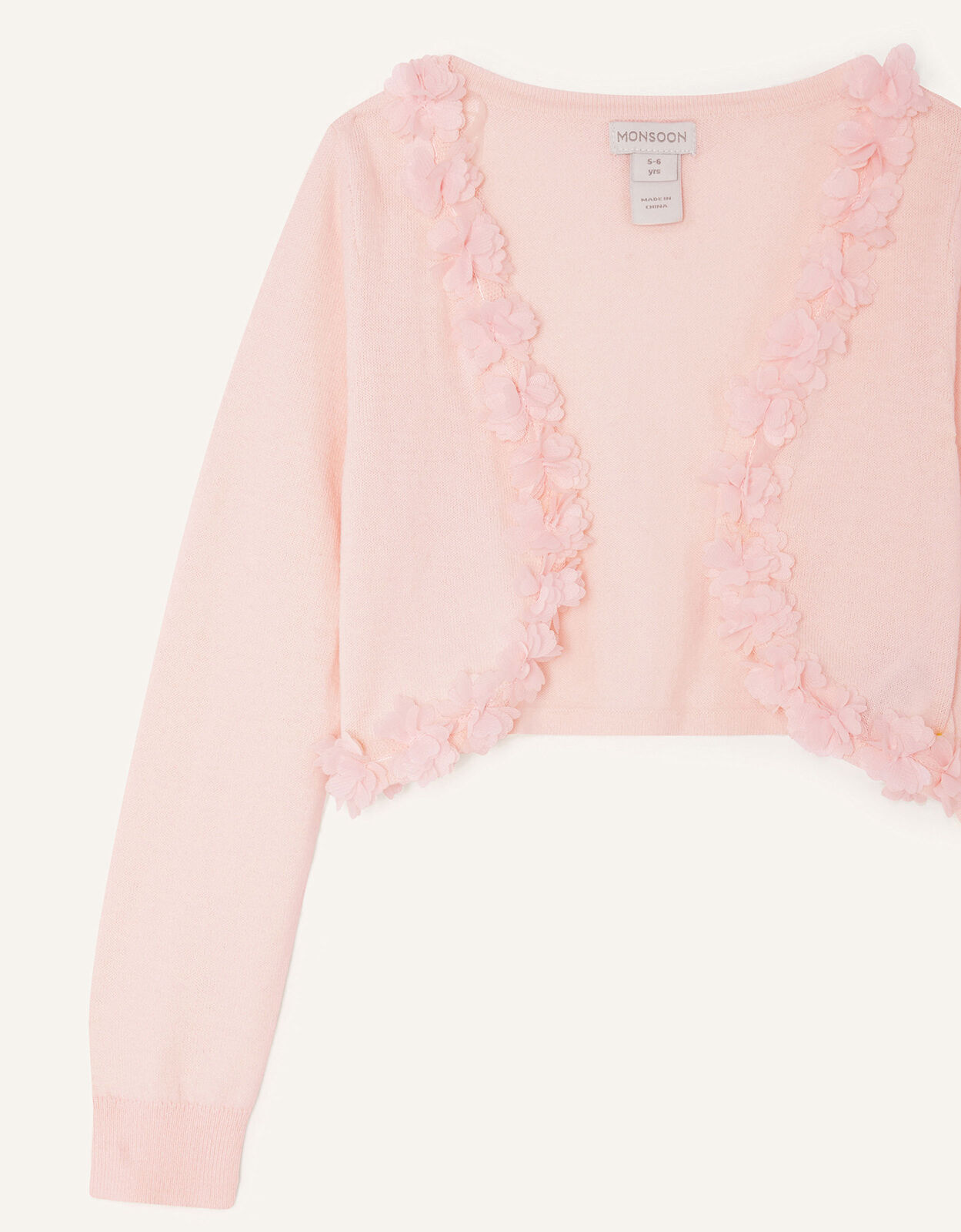 Monsoon pink hot sale cardigan