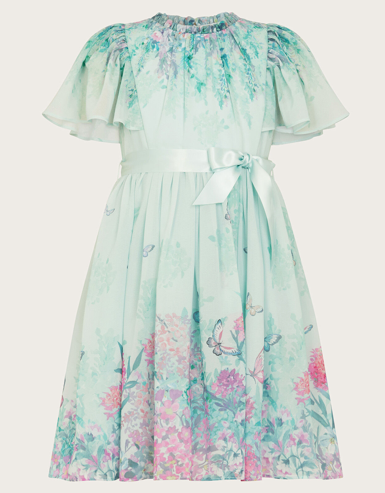 Monsoon mint top green dress