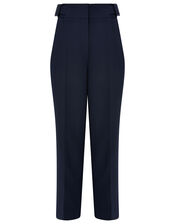 Smart Tapered Trousers, Blue (NAVY), large