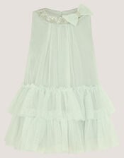 Baby Alex Sequin Swing Party Dress, Green (SAGE), large