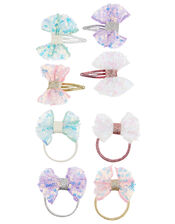 Sequin Bow Hair Accessory Set, , large
