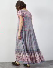 East Clementine Floral Maxi Dress, Green (MINT), large