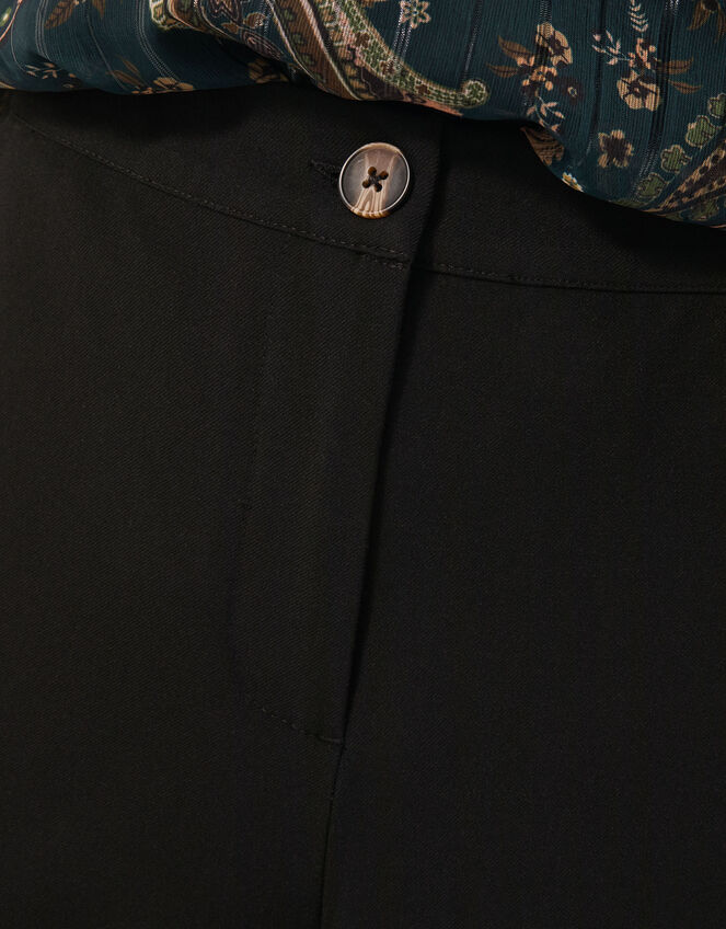 Blake Crop Flare Pants, Black (BLACK), large