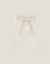 Ribbon Bow Hair Clip, , large