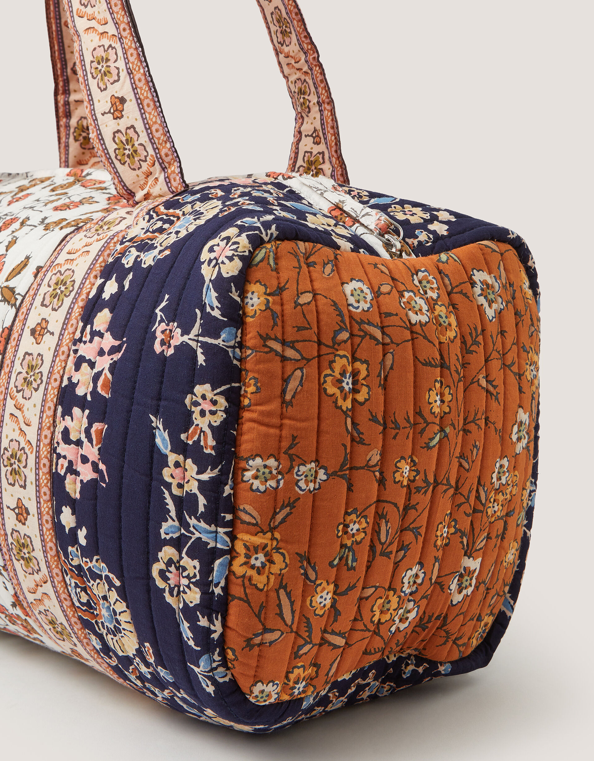 Ines Floral Patchwork Quilted Weekend Bag | Bags & Purses