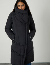 Daisy Padded Coat, Black (BLACK), large