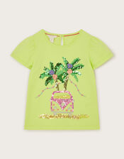 Campervan Embellished T-Shirt, Green (LIME), large