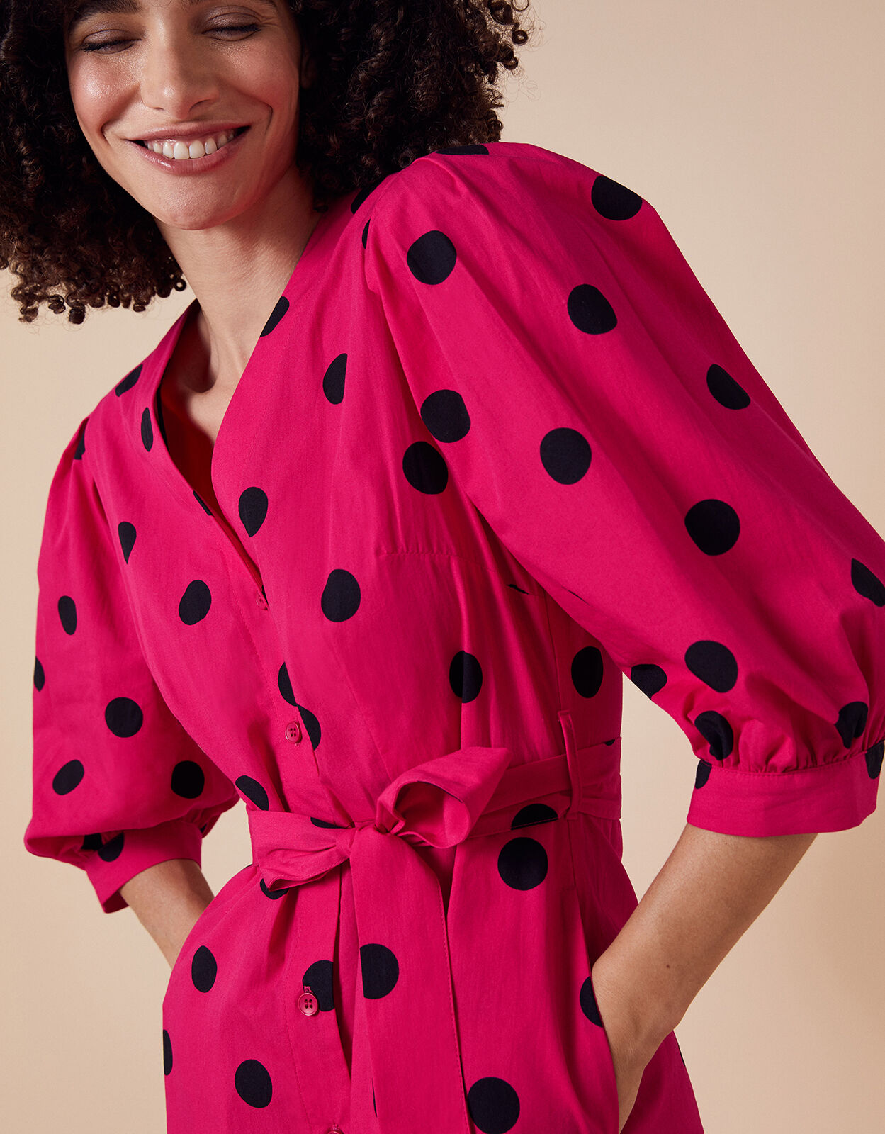 Monsoon polka hotsell dot dress