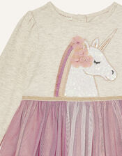Baby Unicorn Disco Dress, Pink (PINK), large