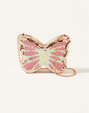 Sequin Butterfly Mini Bag, , large