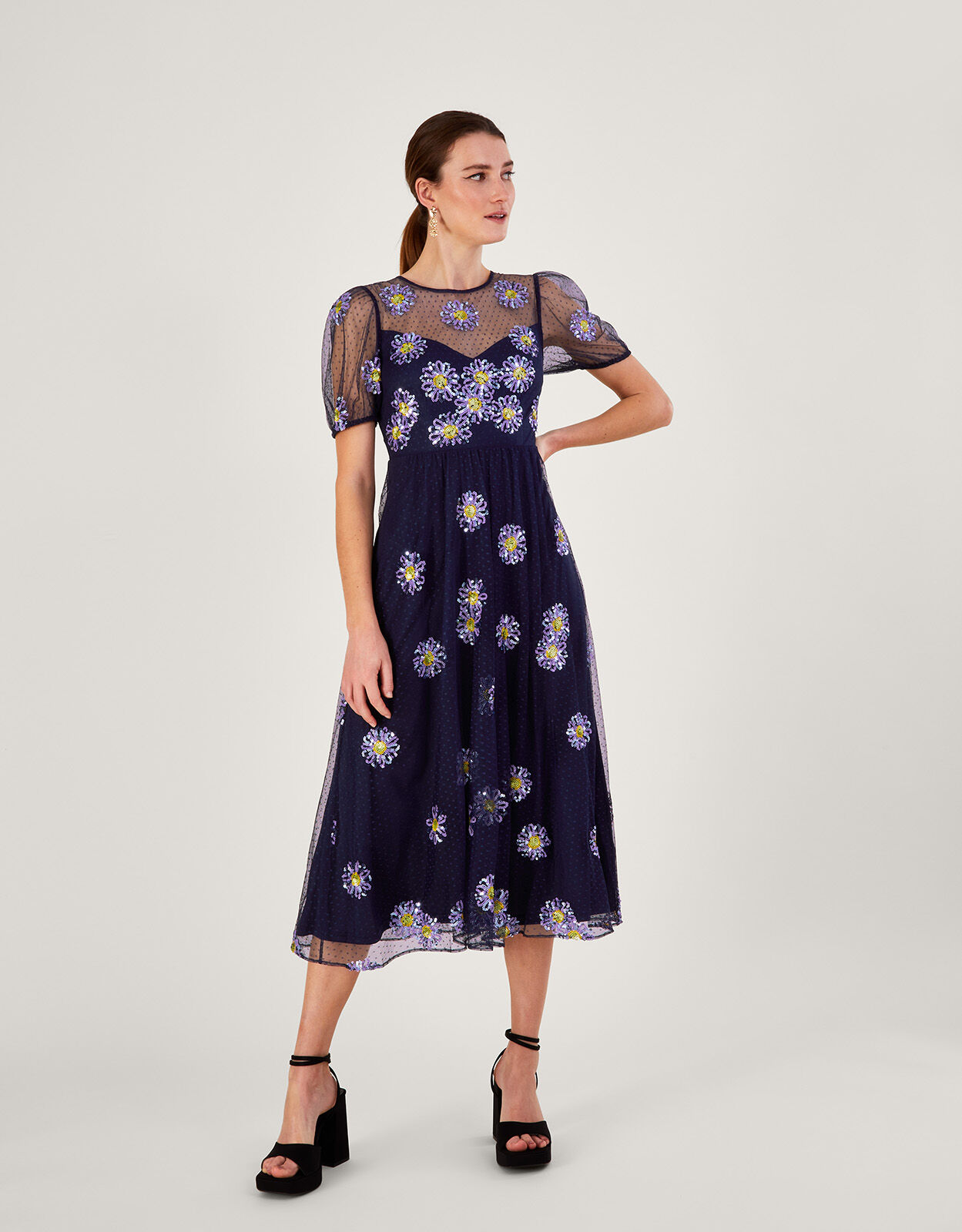 Embellished Blue Dresses Women s Dresses Monsoon Ireland