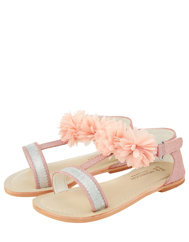 Baby Cleo Corsage Walker Sandals, Pink (PALE PINK), large