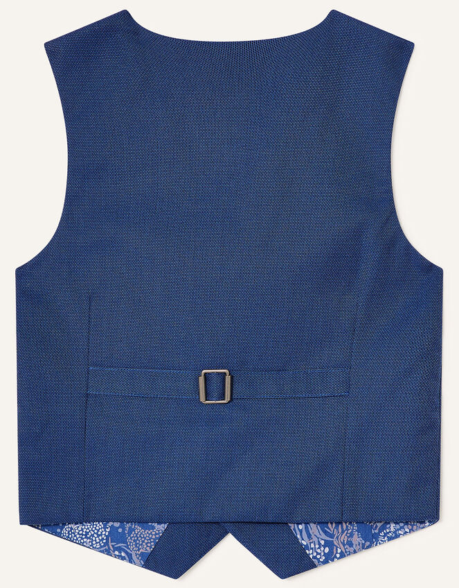 Jake Waistcoat, Shirt and Tie Set, Blue (BLUE), large