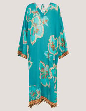 Yasmin Floral Print Midi Kaftan, , large
