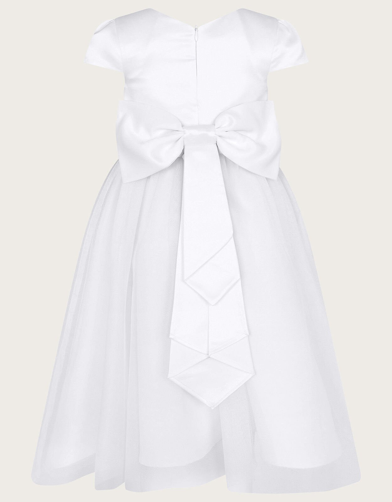 Tulle Bridesmaid Communion Dress White Girls Dresses Monsoon