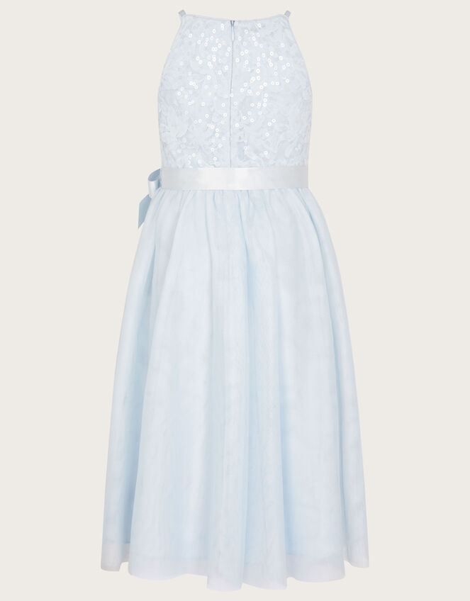 Lacey Sequin Truth Maxi Dress, Blue (BLUE), large
