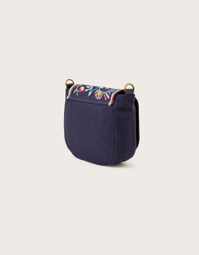 Embroidered Saddle Bag, , large