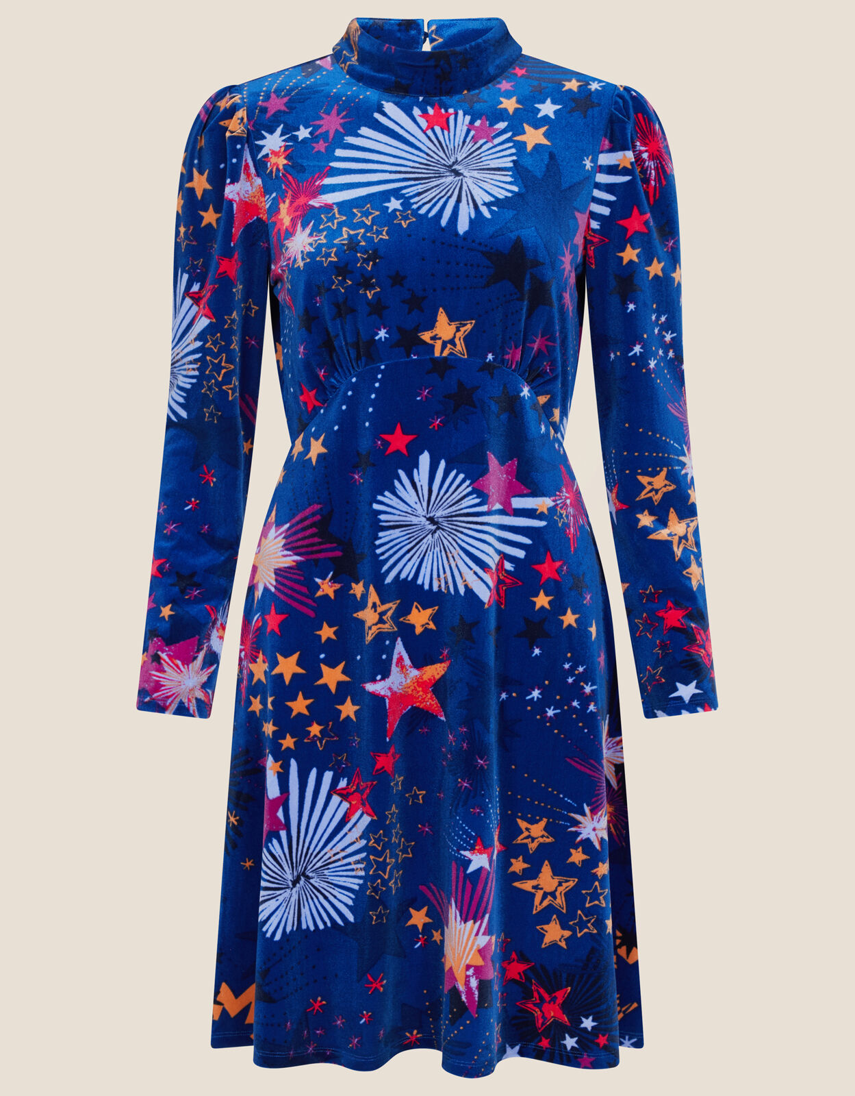 Monsoon blue star dress discount
