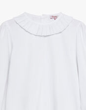 Trotters Lottie Jersey Top, White (WHITE), large