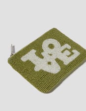 'LOVE' Beaded Coin Purse, , large