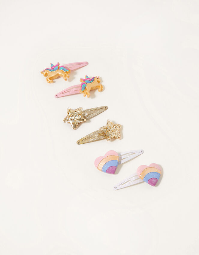 Dreamy Unicorn Hair Clips , , large