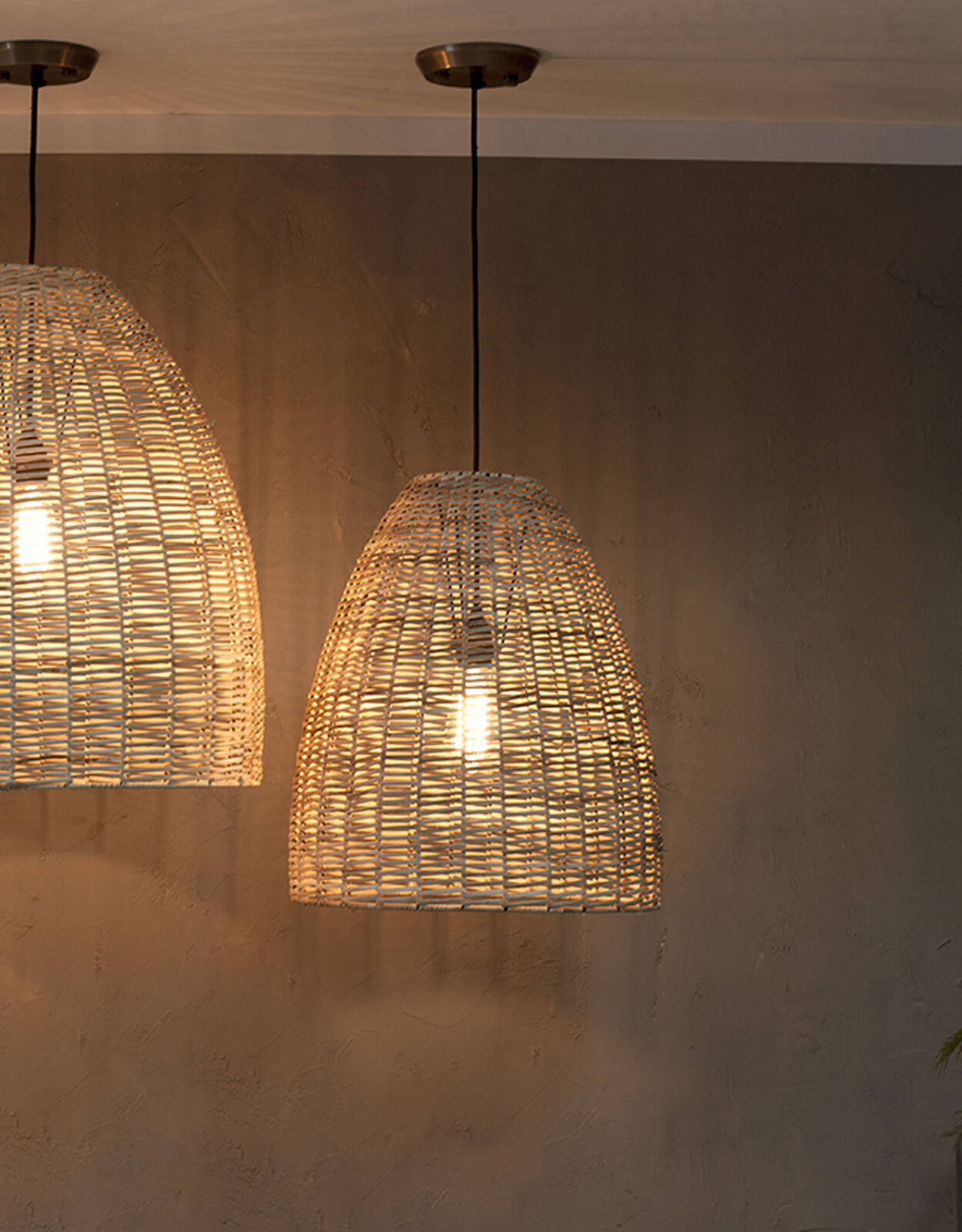 Nkuku rattan new arrivals lampshade