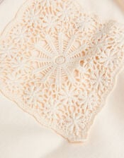 Crochet Pocket Wide Leg Pants, Ivory (IVORY), large