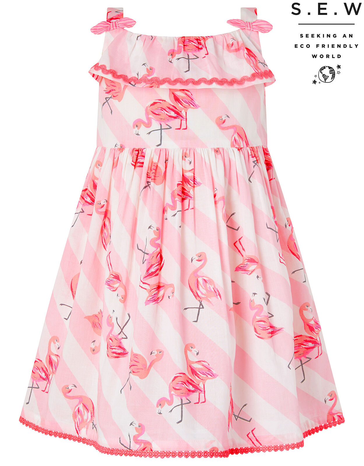 Monsoon flamingo dress hotsell