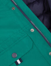 3-In-1 Water-Resistant Anorak Coat, Green (GREEN), large