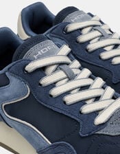 Hoff City Suede Trainers, Blue (NAVY), large