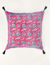 ARTISAN STUDIO Woodblock Print Cushion, , large