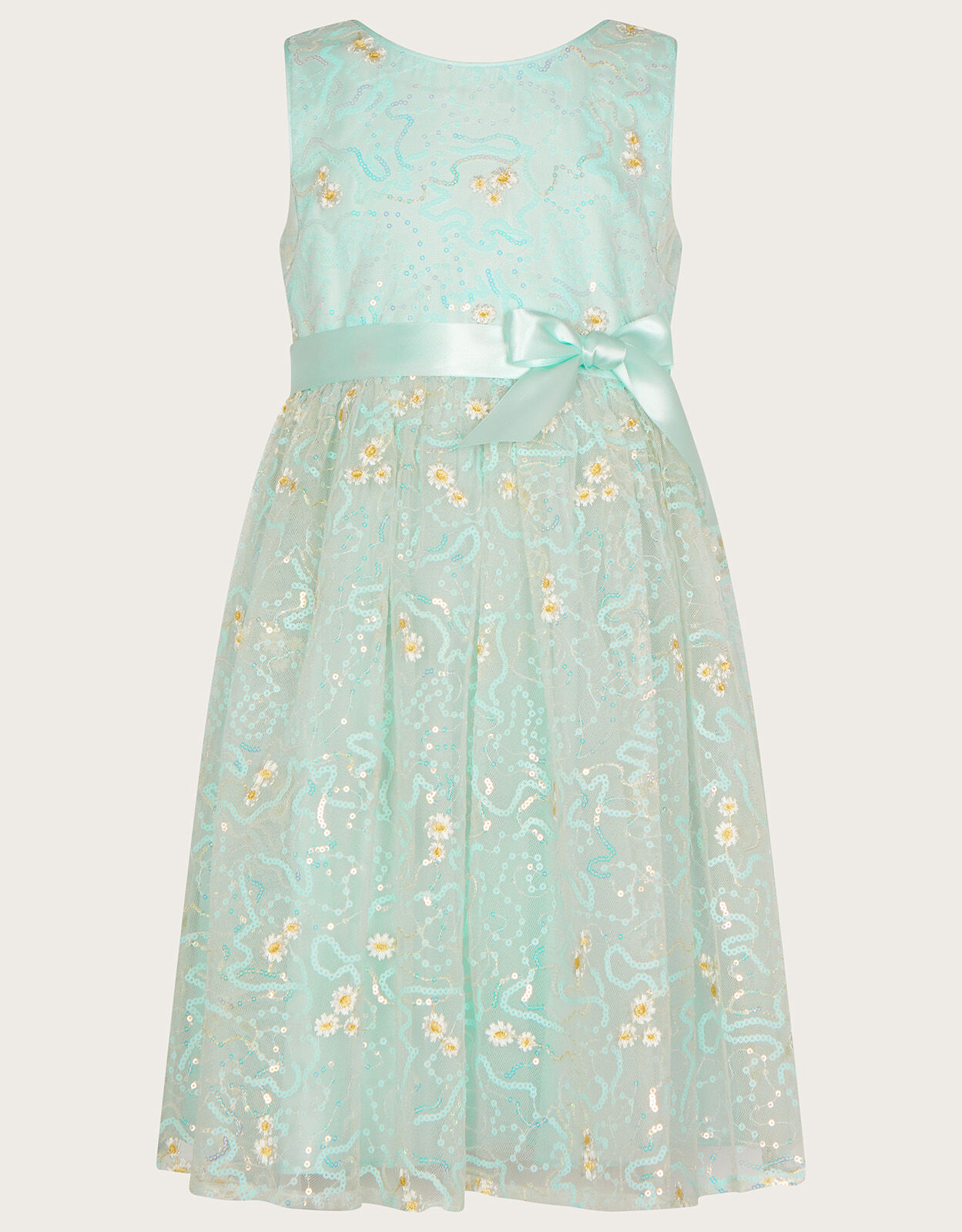 Monsoon green sequin outlet dress
