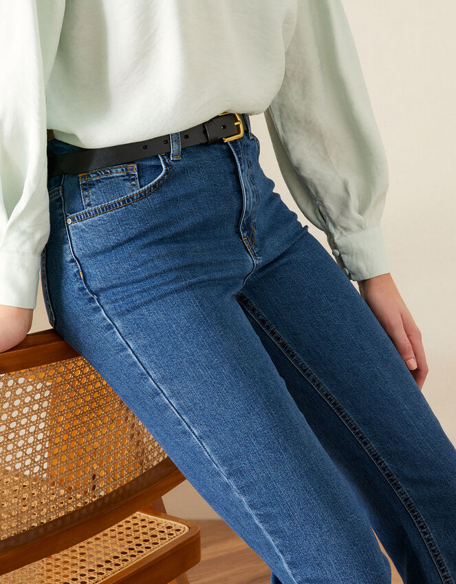 Fifi Flared Jeans, Blue (DENIM BLUE), large