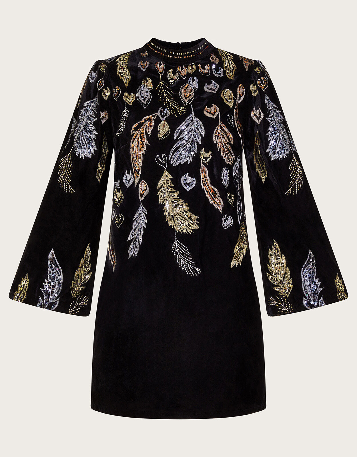 Monsoon feather dress shop