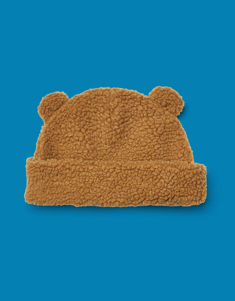 Liewood Bibi Pile Beanie with Ears Camel, Camel (CARAMEL), large